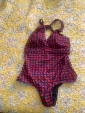 TOAST Clothing one piece polka dot swimsuit